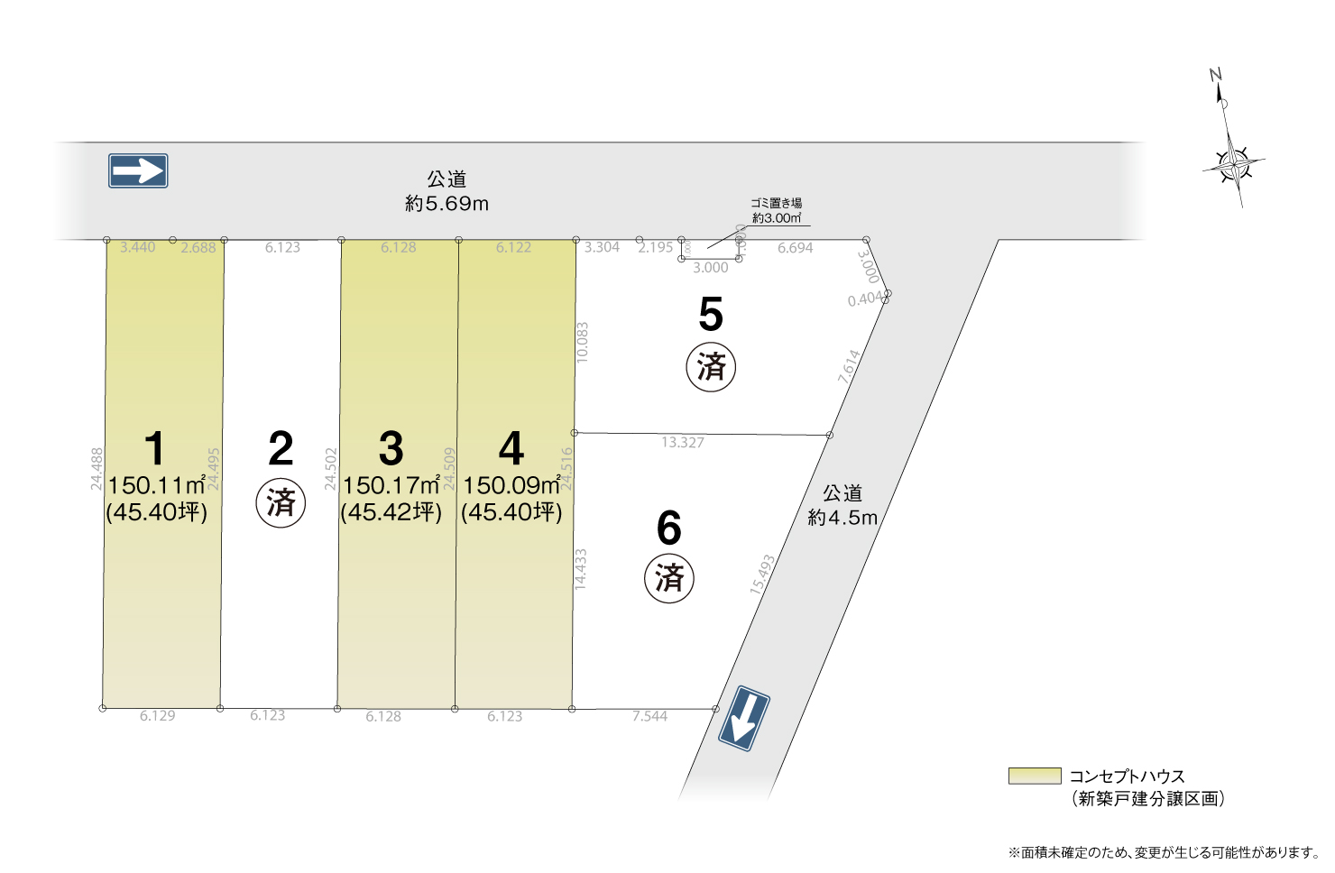 4_区画図_大府市桃山町Ⅸ