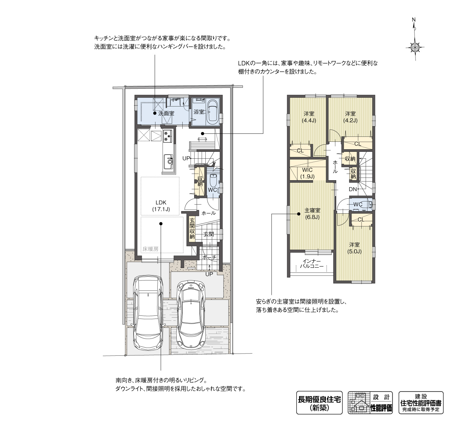 5_間取図_plan2_南区豊Ⅲ