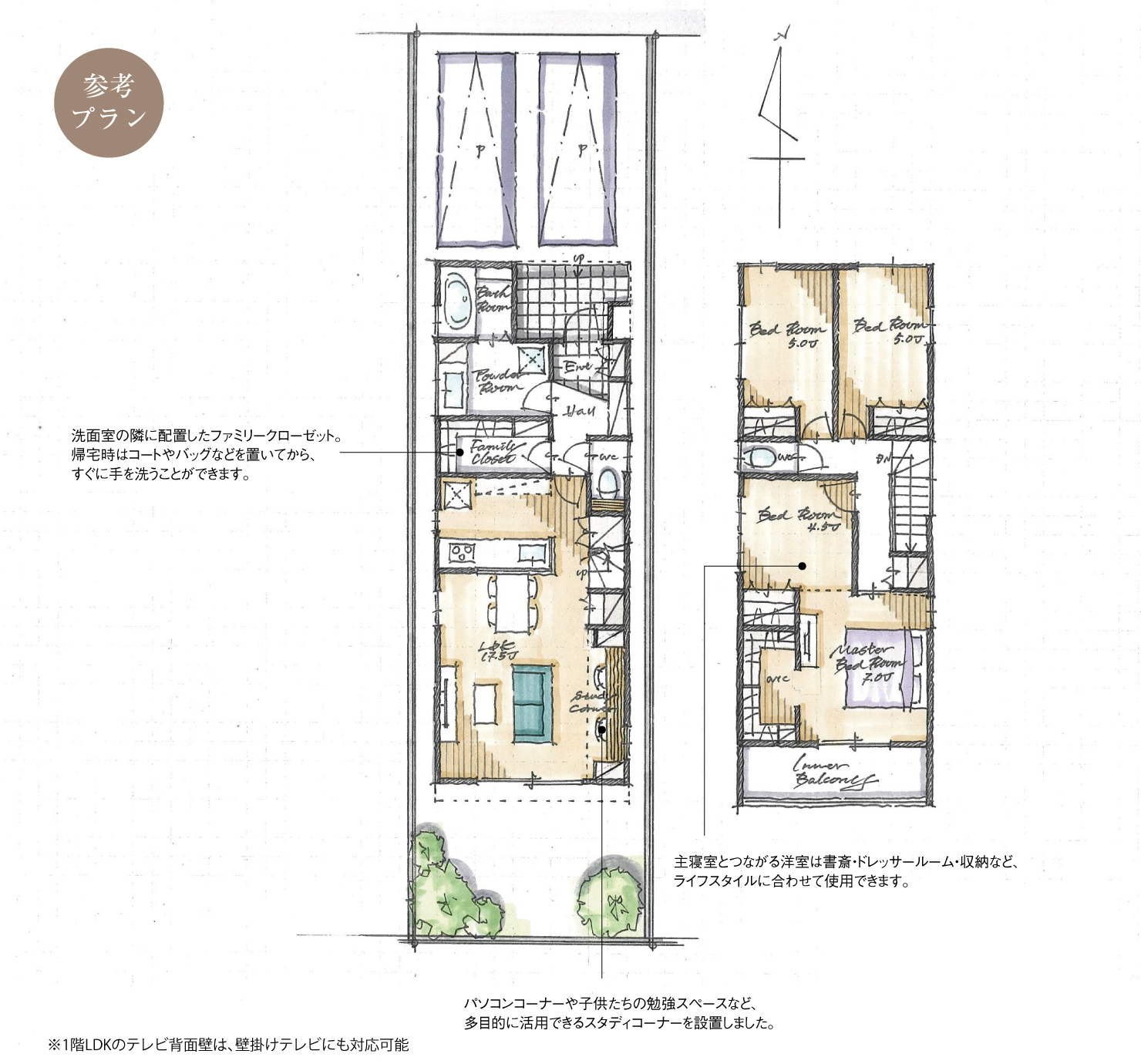 5_間取図_plan2_北区東味鋺Ⅲ_注文