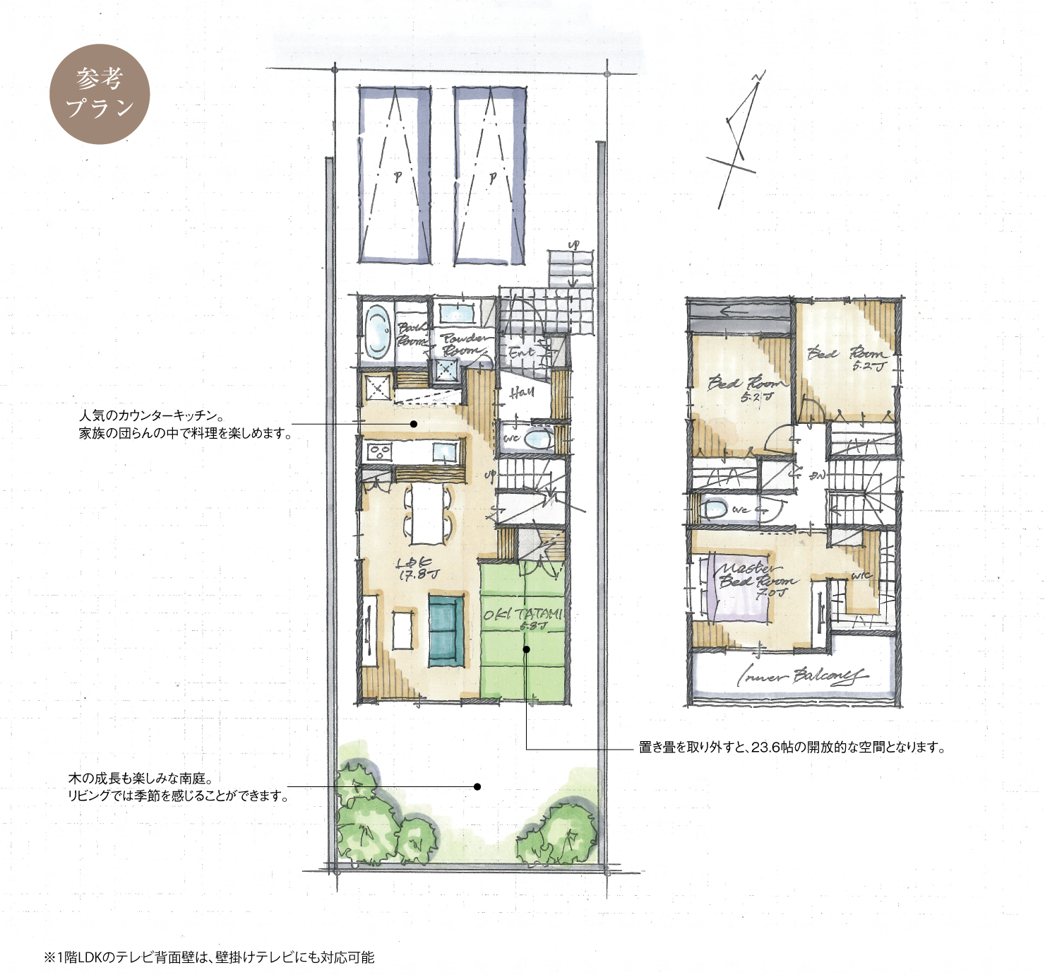 5_間取図_plan2_天白区植田山Ⅳ_注文