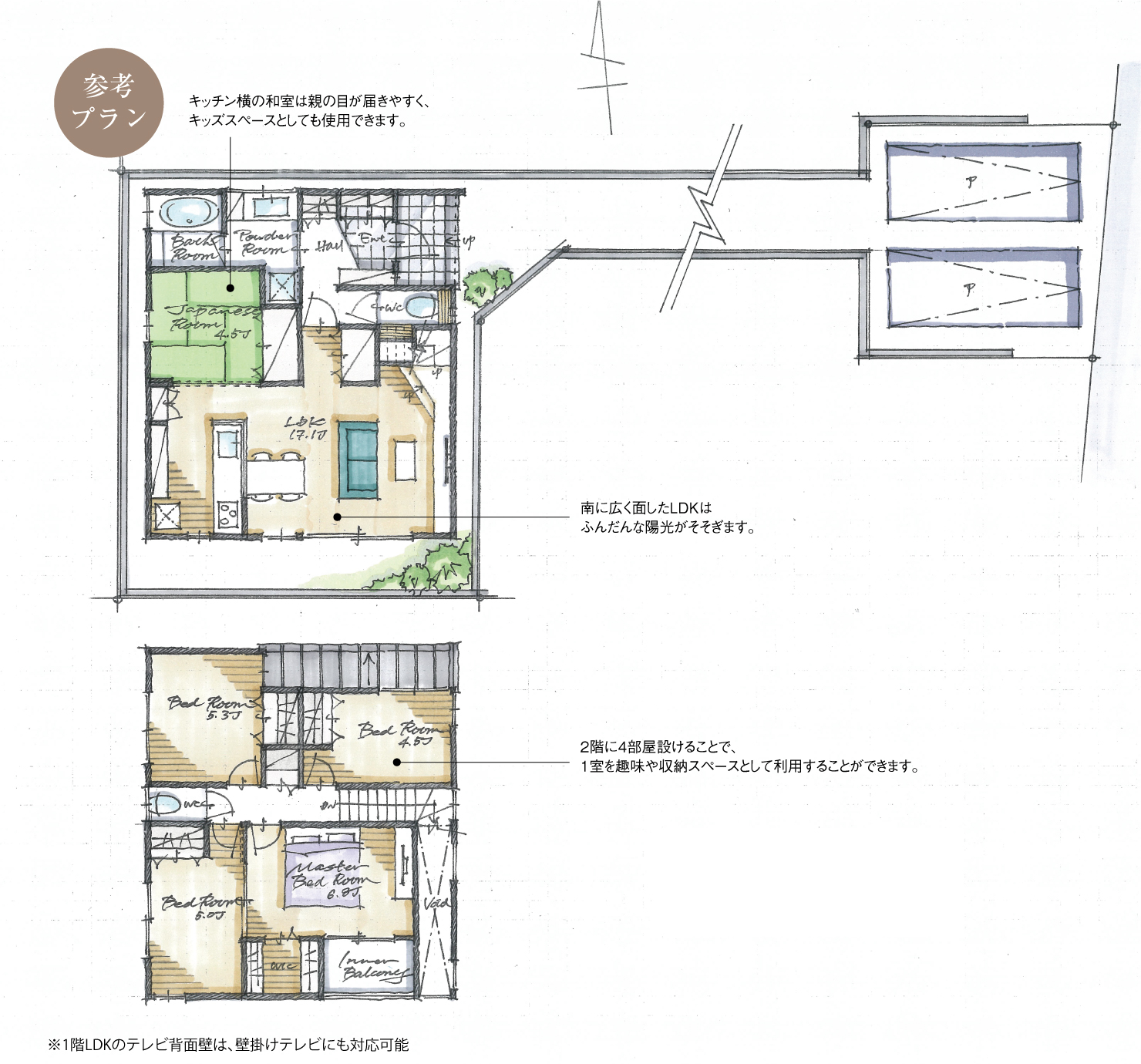 5_間取図_plan6_中川区高畑駅Ⅱ_注文