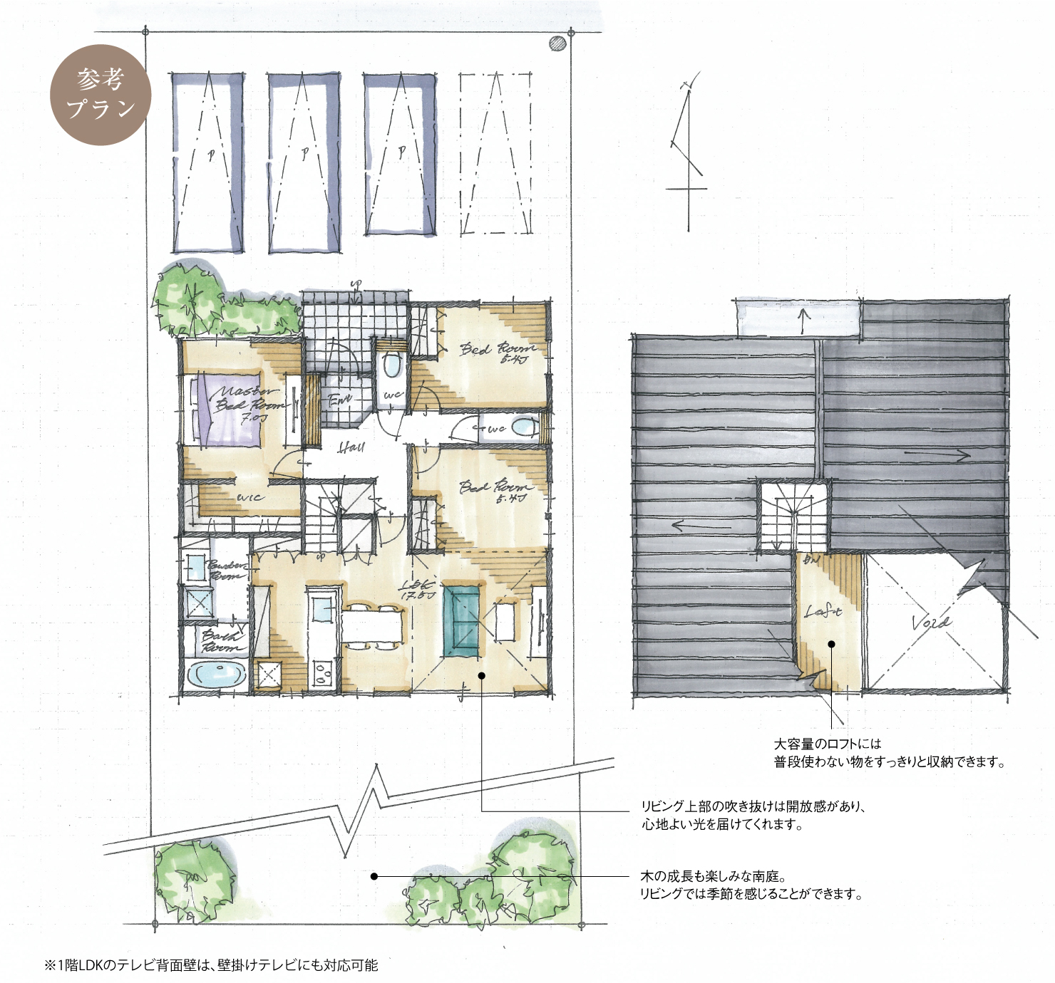 5_間取図_plan1_稲沢市治郎丸東町Ⅱ_注文