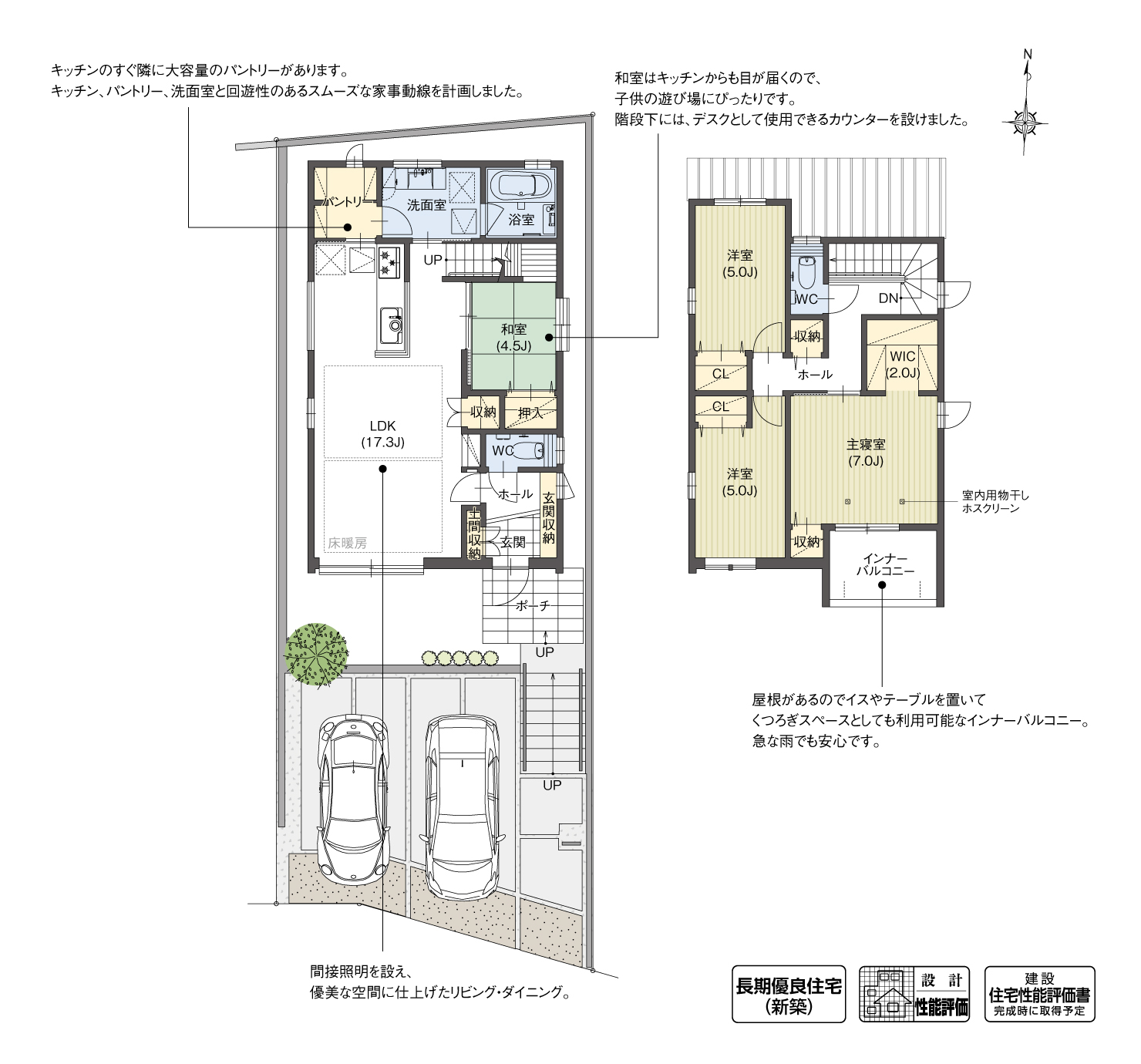 5_間取図_plan3_豊田市平芝町