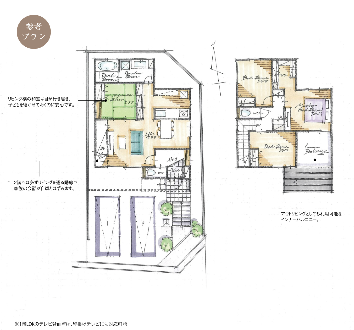 5_間取図_plan1_豊田市西岡町二本木Ⅱ_注文
