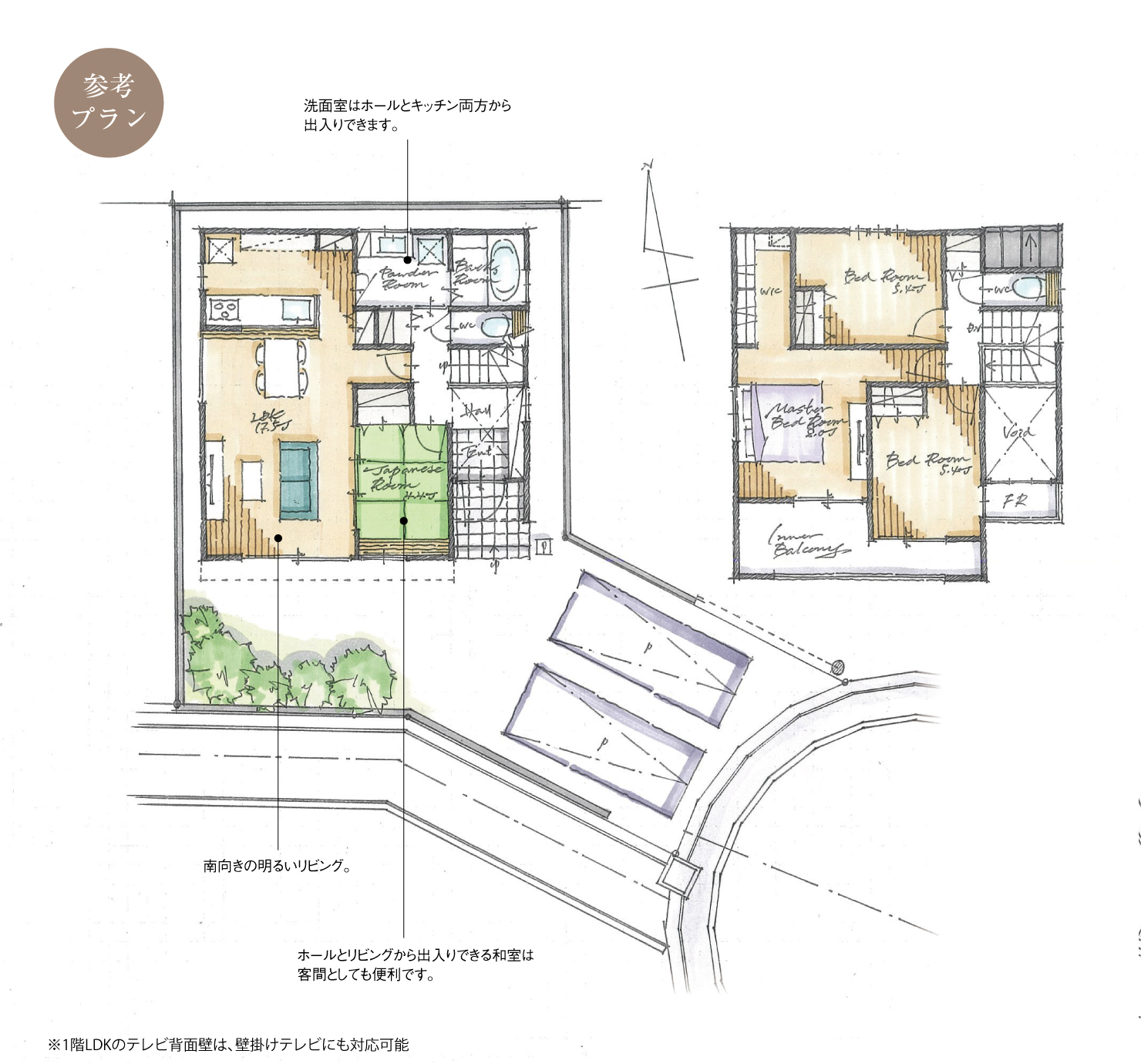 5_間取図_plan6_豊田市西岡町二本木Ⅱ_注文