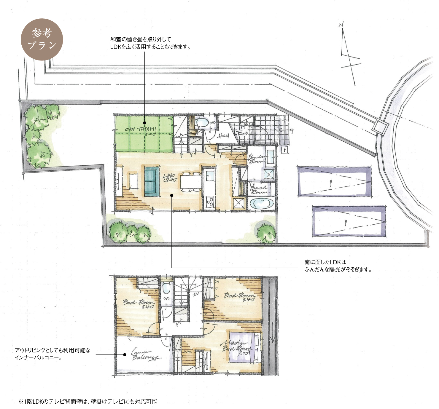 5_間取図_plan8_豊田市西岡町二本木Ⅱ_注文