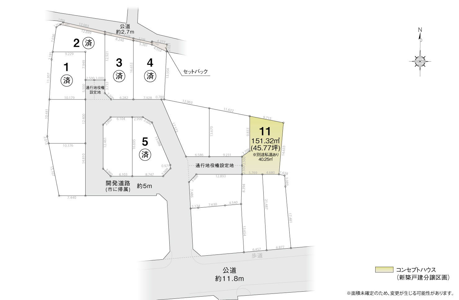 4_区画図_瑞穂区大喜町Ⅱ