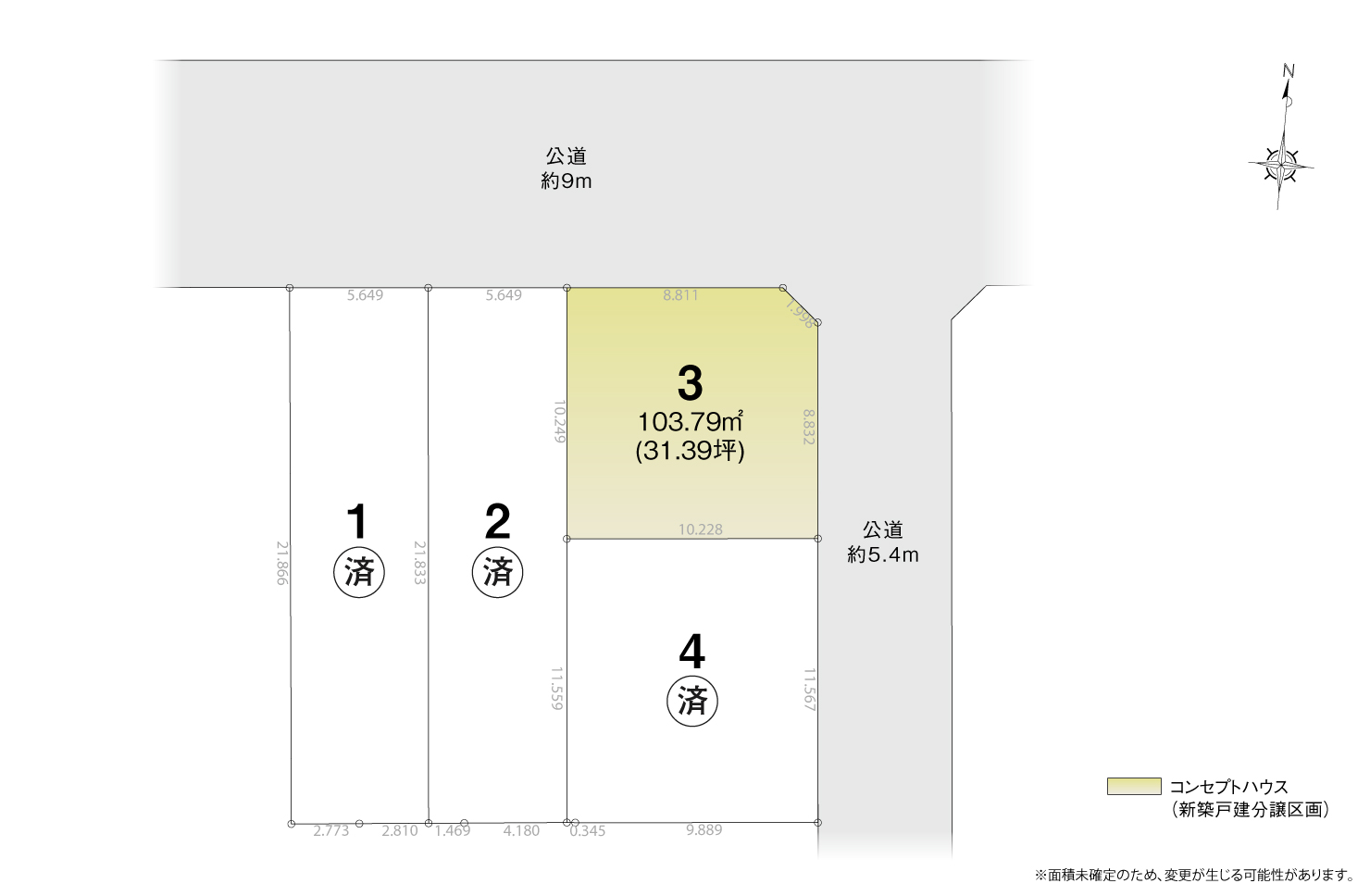 4_区画図_瑞穂区佃町