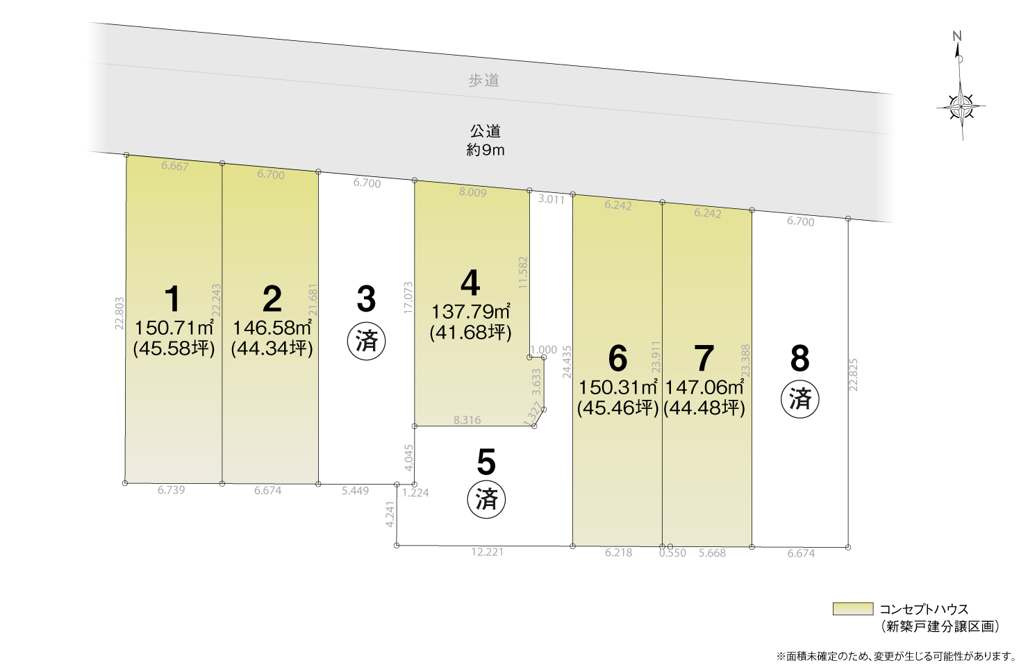 4_区画図_刈谷市築地町