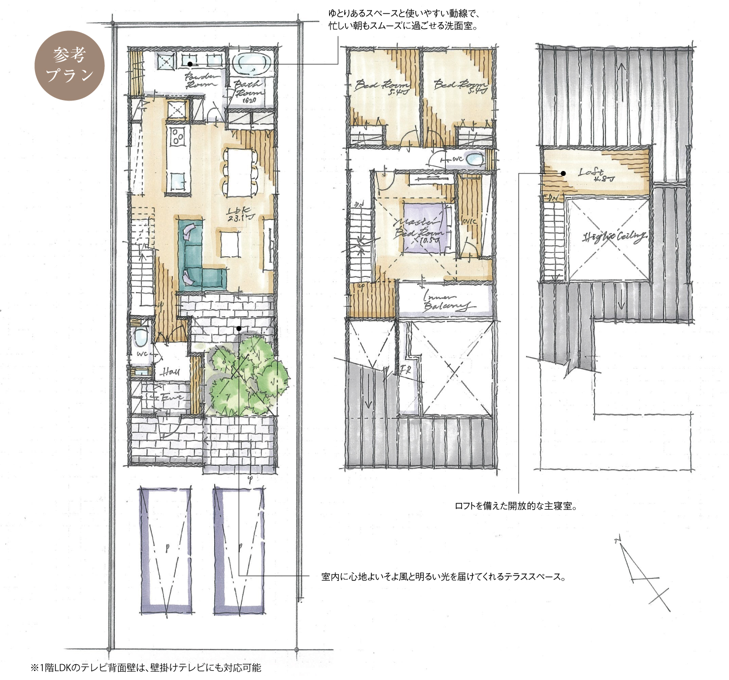 5_間取図_plan1_昭和区川名町Ⅱ_注文