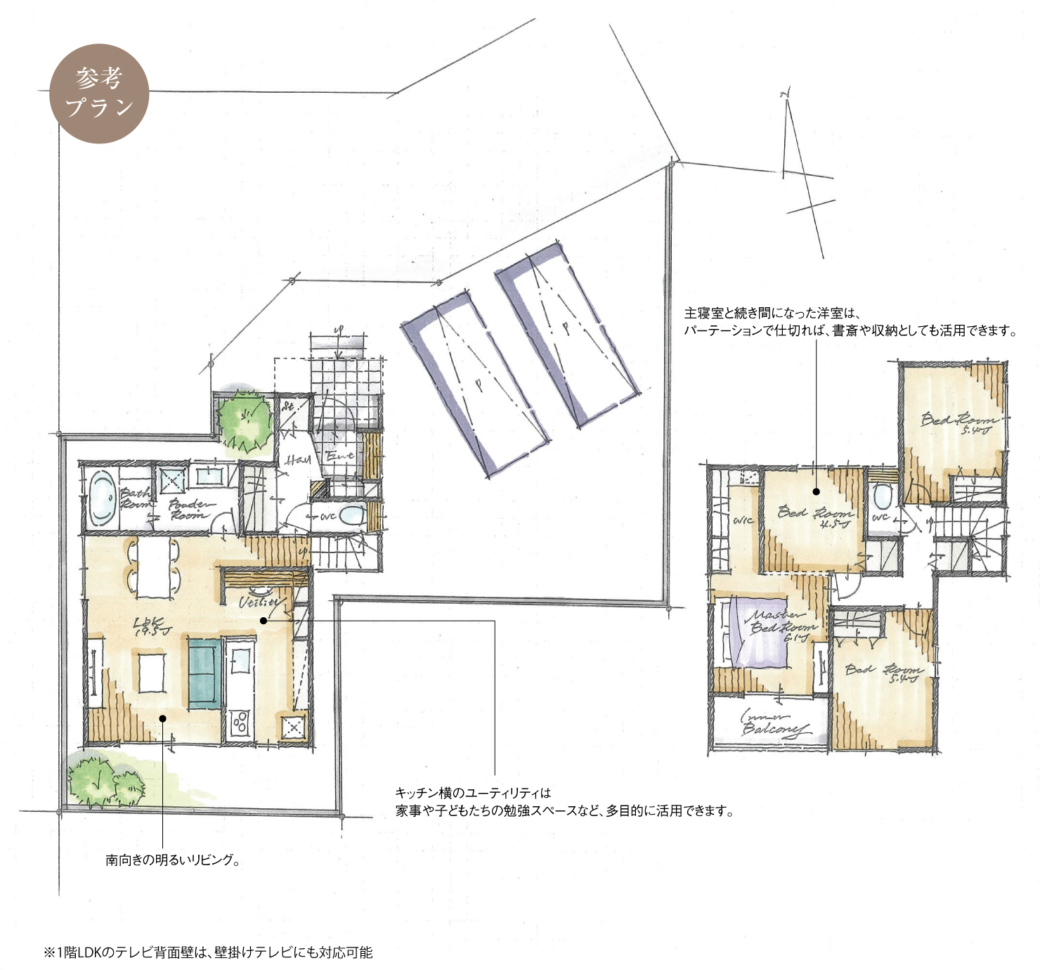 5_間取図_plan2_西区比良Ⅲ_注文