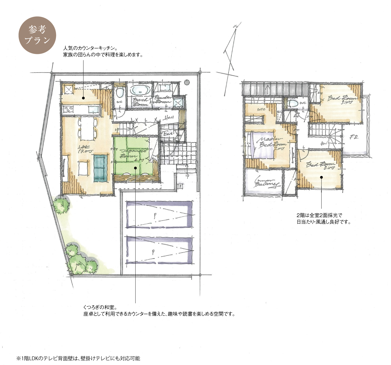 5_間取図_plan2_刈谷市半城土町_注文